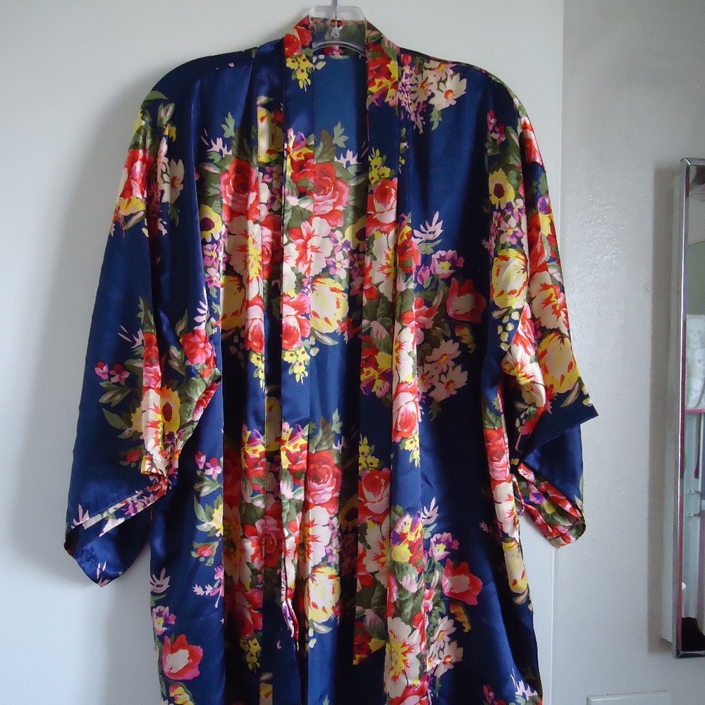 Cotton Floral Robe